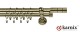 Karnisz rzymski Cylinder φ25/φ16 Mosiądz antyczny
