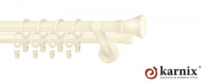 Karnisz NEO 19/19mm Liberty ivory (kość słoniowa)